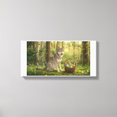 Paaswolf  canvas afdruk (Voorkant)
