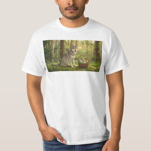 Paaswolf t-shirt (Voorkant)
