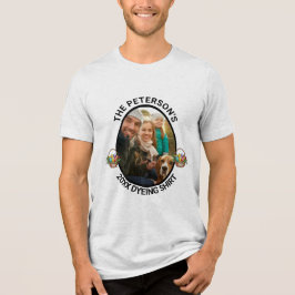paaswoordspeling | Aangepaste 2025 Familie Foto Ve Tri-Blend Shirt