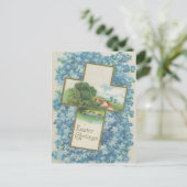 paaswroet briefkaart (Staand voorkant)