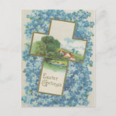 paaswroet briefkaart (Voorkant)