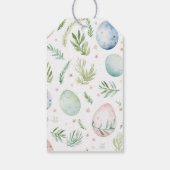 paaszegeningen | Aangepaste naam | Botanisch Cadeaulabel (Achterkant)