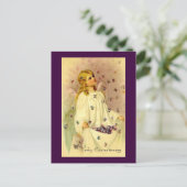 paaszegeningen feestdagenkaart (Staand voorkant)