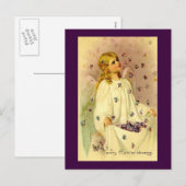 paaszegeningen feestdagenkaart (Voorkant / Achterkant)