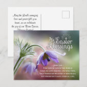 Paaszegeningen God hield zo van de wereld John 3:1 Briefkaart (Voorkant / Achterkant)