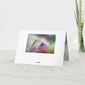 Paaszegeningen God hield zo van de wereld John 3:1 Feestdagen Kaart (Achterkant)