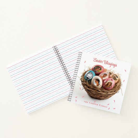 Paaszegeningen heb ik Afbeeldingen uitgesneden Notitieboek (Binnen)