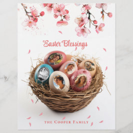 Paaszegeningen Ik heb Afbeeldingen uitgesneden Let Briefhoofd