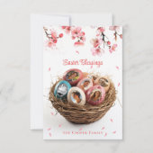 Paaszegeningen Ik snij Afbeeldingen vakantie Kaart (Voorkant)