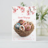 Paaszegeningen Ik snij Afbeeldingen vakantie Kaart (Staand voorkant)