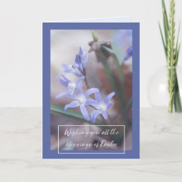 Paaszegeningen Kaart - Chionodoxa