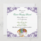 Paaszondag Brunch - Aangepaste uitnodigingen (Voorkant)