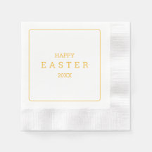 Paaszondag Brunch Moderne Gele Elegante Bloemen