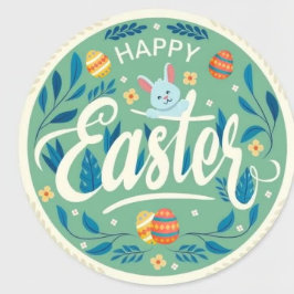 Paaszondag Classic Ronde Stickers