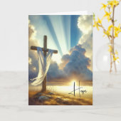 Paaszondag Ochtend Zonnestralen Kaart (Gele Bloem)