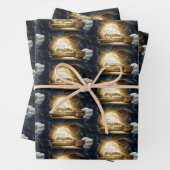 Paaszondag wordt hij gevierd inpakpapier vel (In situ)