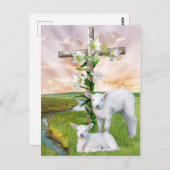 Paaszonnescherm Briefkaart (Voorkant / Achterkant)