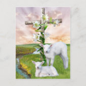 Paaszonnescherm Briefkaart (Voorkant)