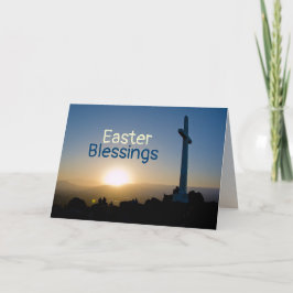 Paaszonsopgang, John 11:25 Ik ben de opleving Feestdagen Kaart