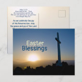 Paaszonsopgang, John 11:25 Ik ben de opleving Feestdagenkaart (Voorkant / Achterkant)