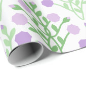 Pabla Petal Lattice in Lilac and Green Cadeaupapier (Rol Hoek)