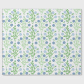 Pabla Petal Lattice in Slate and Green Cadeaupapier (Vlak)