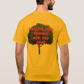 Pablo Damian Villalobos T-shirt (Achterkant)