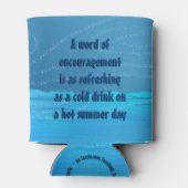 Pablo de Pinguïn, w / quote koelbox Blikjeskoeler (Achterkant)