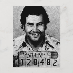 Pablo Emilio Escobar Briefkaart