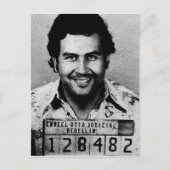 Pablo Emilio Escobar Briefkaart (Voorkant)