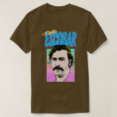 Pablo Escobar 90s Stijlvol Retro Grafisch Ontwerp T-shirt (Design voorkant)