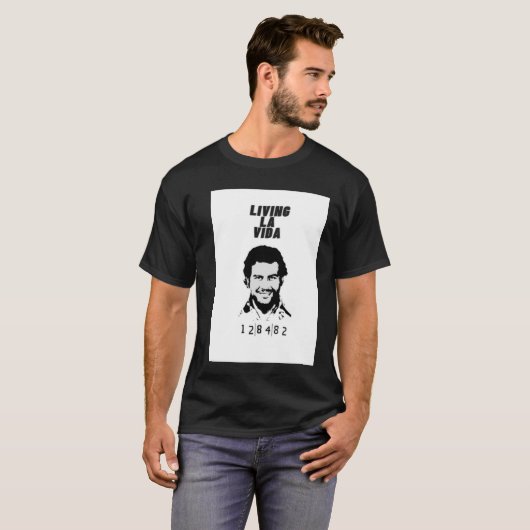 Pablo Escobar(Designed T-Shirt)( LivinLaVidaPablo) T-shirt (Voorkant volledig)