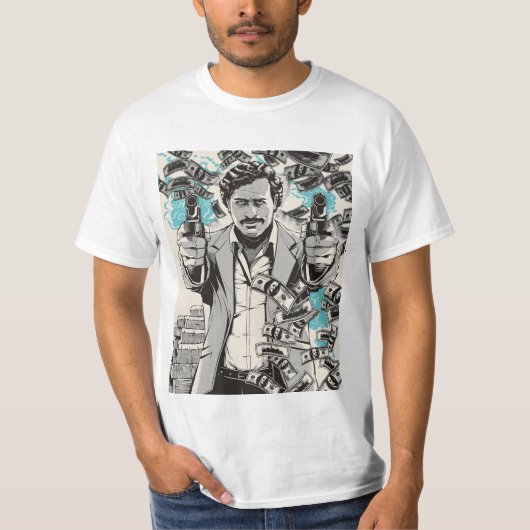 Pablo Escobar T-shirt (Voorkant)