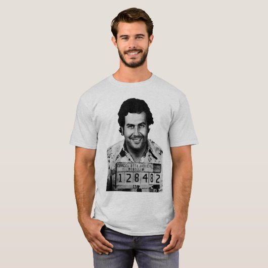 Pablo Escobar T-Shirt (Voorkant volledig)