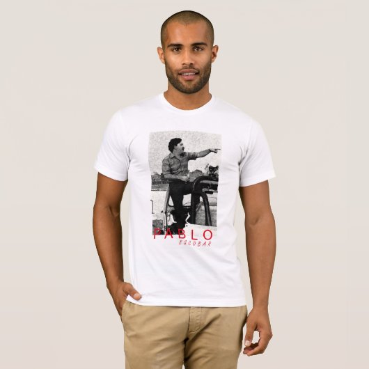 Pablo Escobar T-shirt (Voorkant volledig)