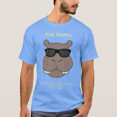 Pablo Escobar's Hippo T-shirt (Voorkant)