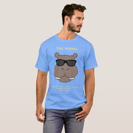 Pablo Escobar's Hippo T-shirt (Voorkant volledig)