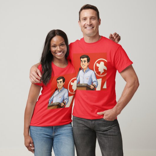 Pablo Jose op het podium T-shirt (Unisex)