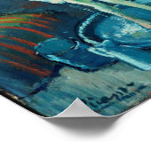 Pablo Picasso - De blauwe kamer, 1901 Poster (Hoek)