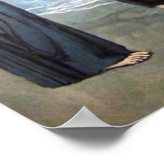 Pablo Picasso - De tragedie, 1903 Poster (Hoek)