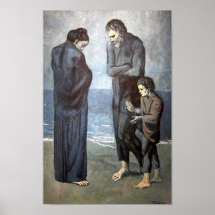 Pablo Picasso - De tragedie, 1903 Poster