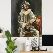 Pablo Picasso - Pierrot (1918) Poster (Thuiskantoor)