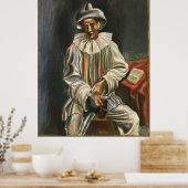 Pablo Picasso - Pierrot (1918) Poster (Keuken)