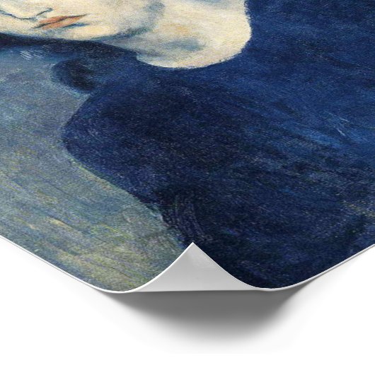 Pablo Picasso - Suzanne Bloch, 1904 Poster (Hoek)