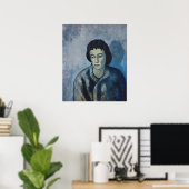 Pablo Picasso - Vrouw met knallen, 1902 Poster (Thuiskantoor)