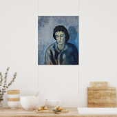 Pablo Picasso - Vrouw met knallen, 1902 Poster (Keuken)
