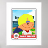 Pablo Sanchez Card Poster (Voorkant)