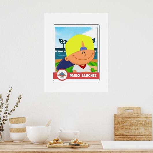 Pablo Sanchez Card Poster (Keuken)