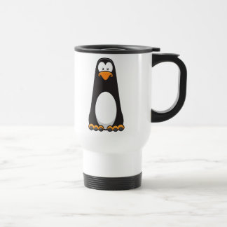 Pablo the Pensive Penguin Travel Mug Reisbeker