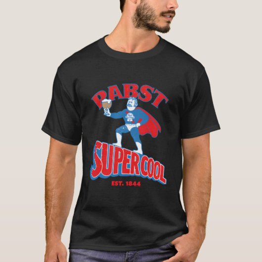 Pabst Blue Ribbon Super T-shirt (Voorkant)